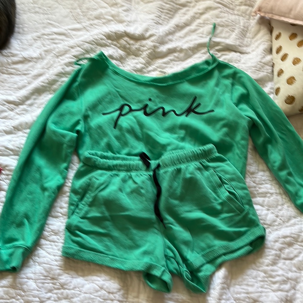 Pink matching set